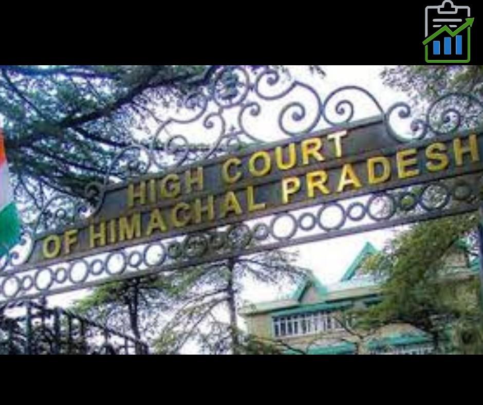 Entrance gate of the Himachal Pradesh High Court, where the court ruled against premature GST recovery before appeal period under Section 107 of CGST Act.